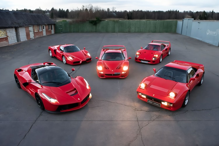 Ferrari’s "Big Five" Surfaces at Auction: Estimated To Fetch As Much as $20M USD