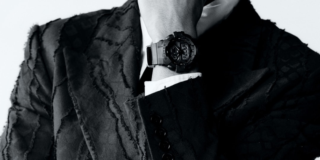 G-SHOCK’s All-Black Cordura Collection Unveils Sunstainable Band Design