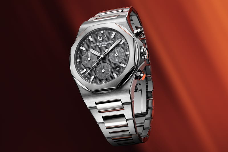 Girard-Perregaux Crafts the First Laureato Model in Grade 5 Titanium