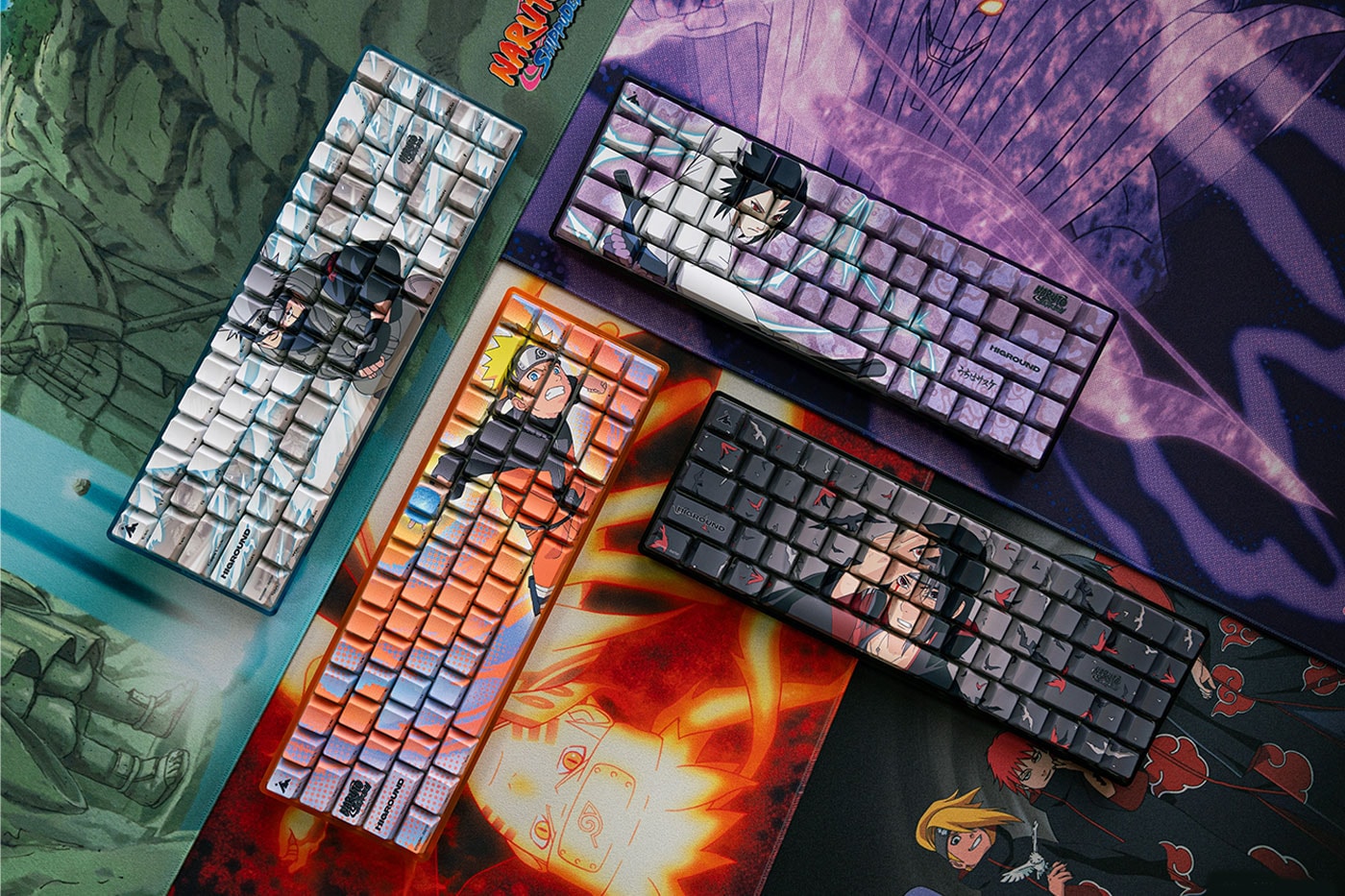 Higround VIZ MEDIA Naruto New Gaming Keyboard Collection Release Info 