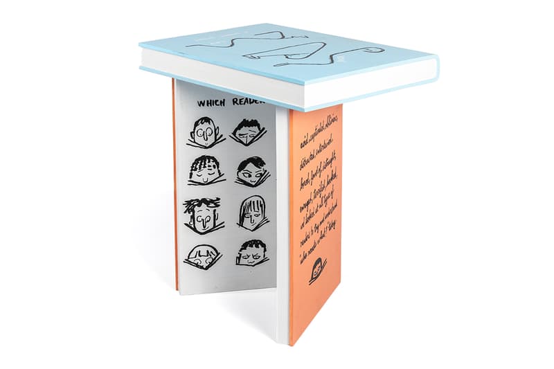 Jean Jullien TOME Book Stool Sculpture Case Studyo