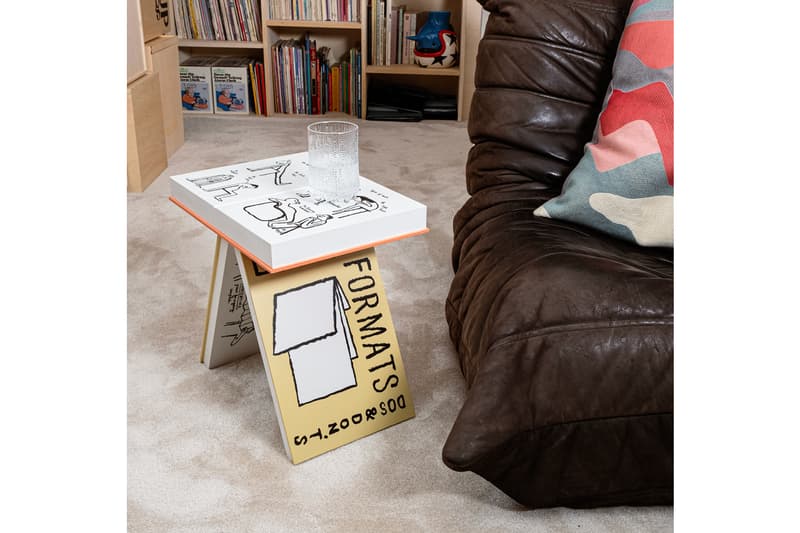 Jean Jullien TOME Book Stool Sculpture Case Studyo