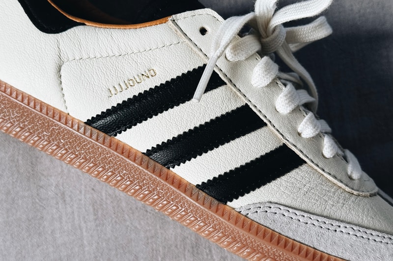 jjjjound adidas samba black white beige release info date store list buying guide photos price.   