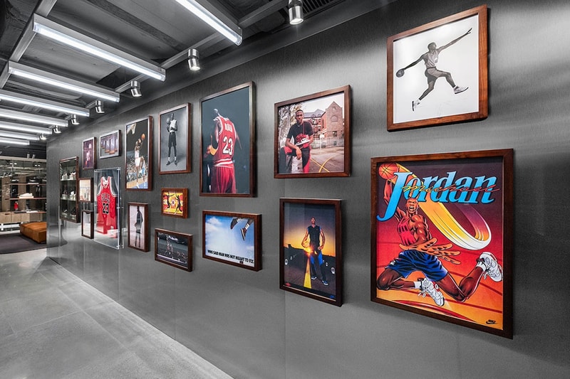 Jordan Brand Opens First World of Flight Store in China beijing sanlitun sneakerse air jordan wings jumpman shoes clothes michael jordan