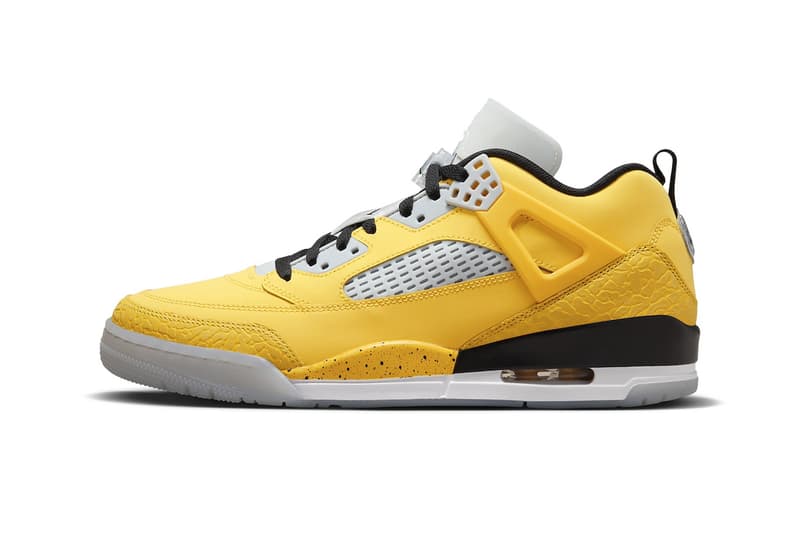 Official Look at the Jordan Spizike Low "Lightning" Varsity Maize/Black-Wolf Grey-Pure Platinum-White-Black jordan brand air jordan swoosh jumpman