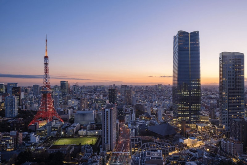 mori jp tower tallest building tokyo private development property details launc apartments hotel restaurants art galleries retail stores