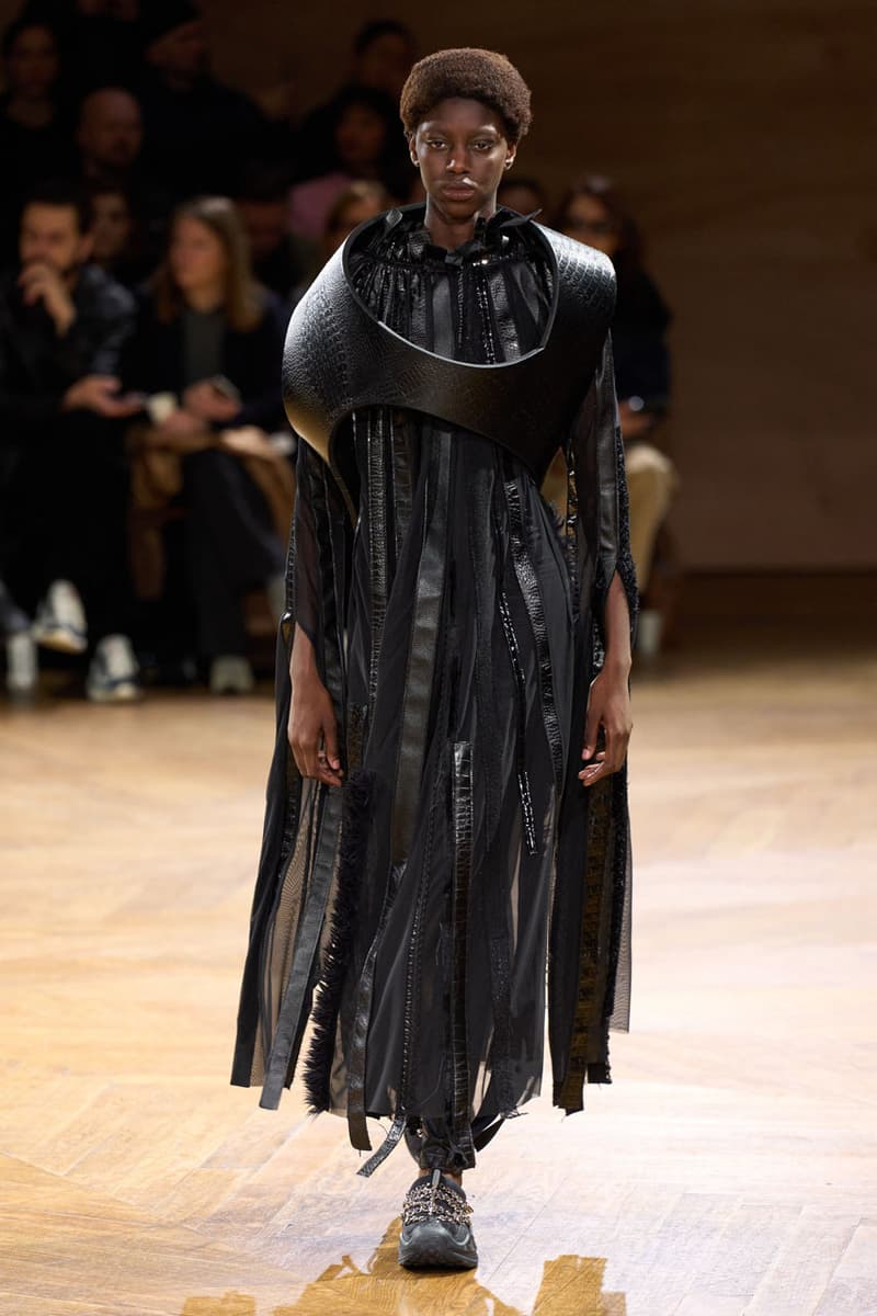 Pointy, Puffy and Pyramidal: Junya Watanabe FW24 Leaned into Geometric Shapes in Motion paris fashion week fall winter 2024 collection