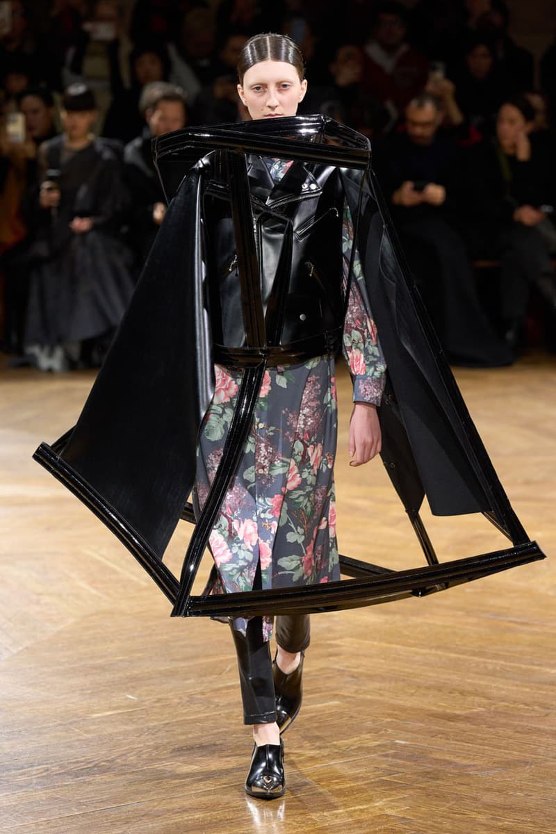 Pointy, Puffy and Pyramidal: Junya Watanabe FW24 Leaned into Geometric Shapes in Motion paris fashion week fall winter 2024 collection