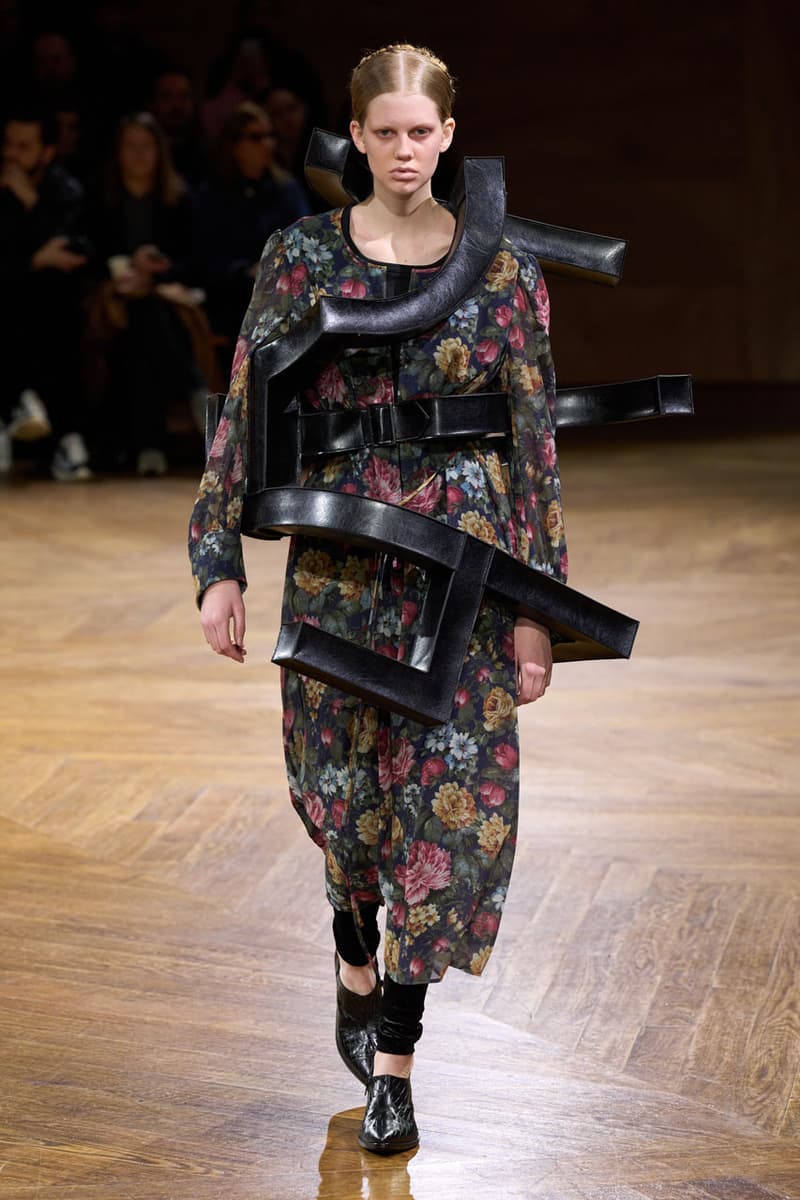 Pointy, Puffy and Pyramidal: Junya Watanabe FW24 Leaned into Geometric Shapes in Motion paris fashion week fall winter 2024 collection