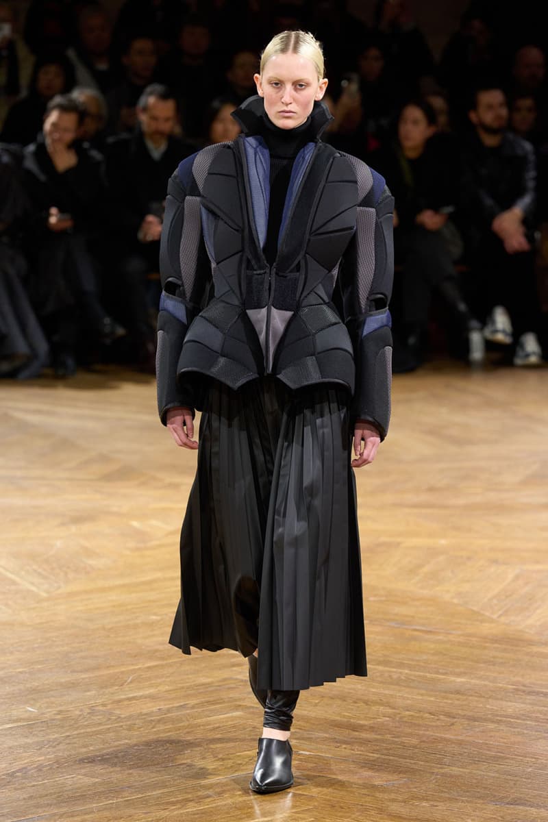 Pointy, Puffy and Pyramidal: Junya Watanabe FW24 Leaned into Geometric Shapes in Motion paris fashion week fall winter 2024 collection