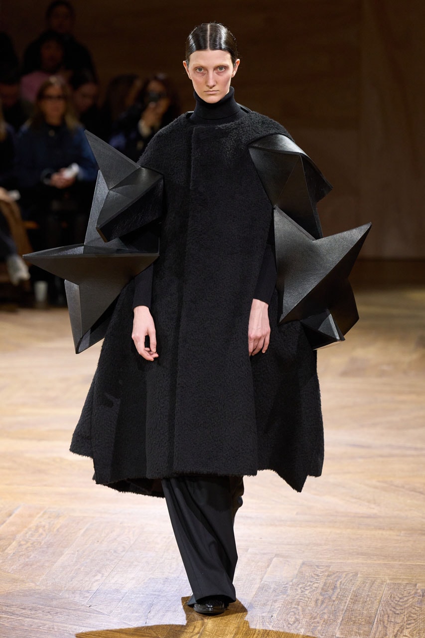 Pointy, Puffy and Pyramidal: Junya Watanabe FW24 Leaned into Geometric Shapes in Motion paris fashion week fall winter 2024 collection