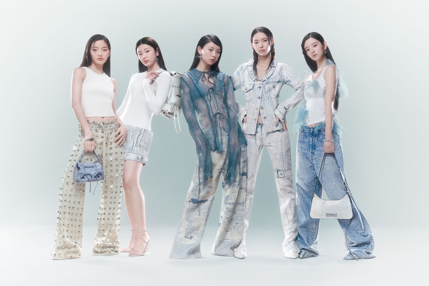 K-Pop Girl Group ILLIT Pre-debut New Acne Studios SS24 Campaign Info