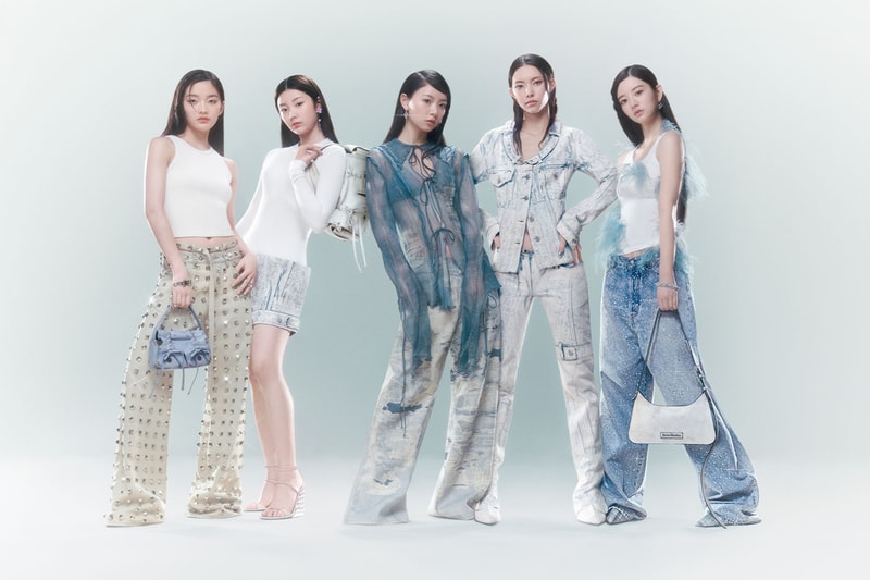 K-Pop Girl Group ILLIT Pre-debut New Acne Studios SS24 Campaign Info