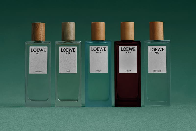 LOEWE Solo Vulcan & Agua Drop Fragrances Spanish Rockrose wildflower Info Release 