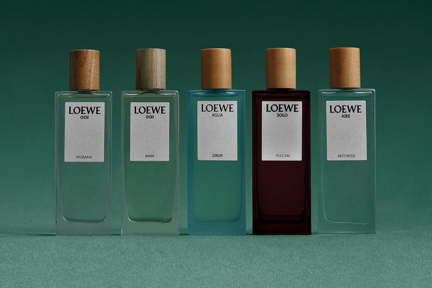 LOEWE Solo Vulcan & Agua Drop Fragrances Spanish Rockrose wildflower Info Release 