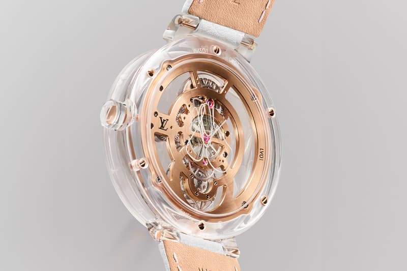 Louis Vuitton Tambour Moon Flying Tourbillon Poinçon De Genève Sapphire Frank Gehry Info