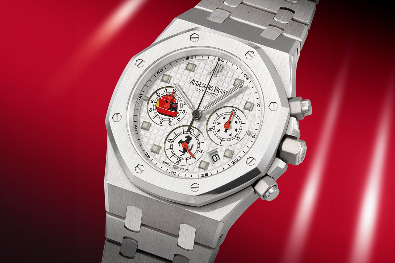  Michael Schumacher Royal Oak chronograph F.P. Journe Vagabondage 1 Model Watch Collection Christie’s The Rare Watches Live Auction Info