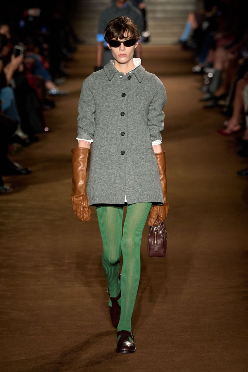Miu Miu Fall/Winter 24 Collection childhood miuccia prada paris fashion week debut ready to wear runway show notes inspirations