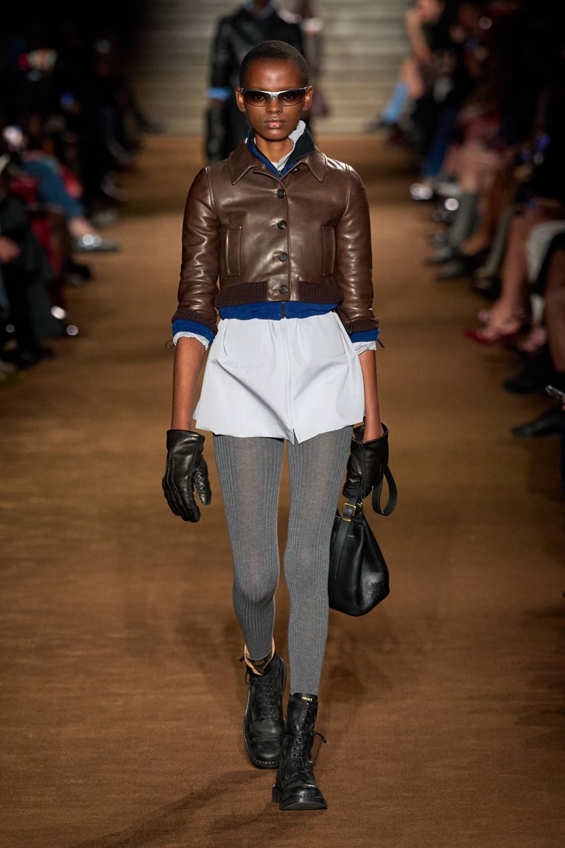 Miu Miu Fall/Winter 24 Collection childhood miuccia prada paris fashion week debut ready to wear runway show notes inspirations