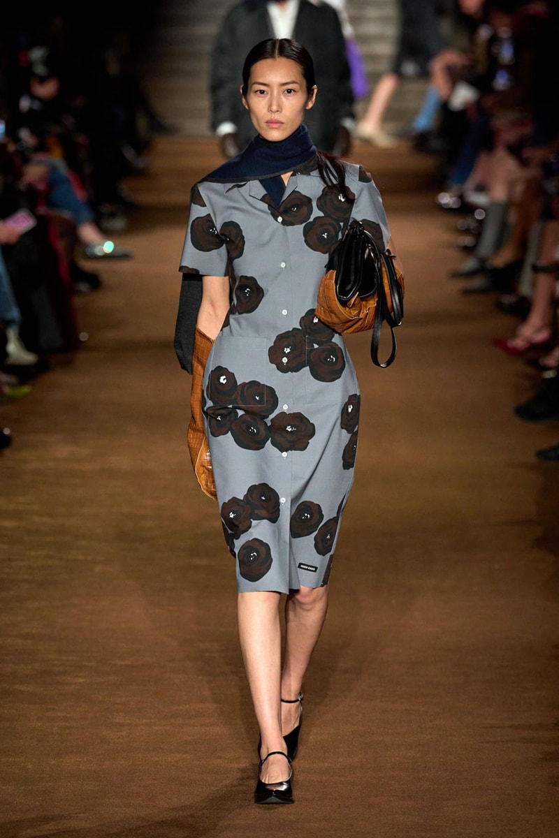 Miu Miu Fall/Winter 24 Collection childhood miuccia prada paris fashion week debut ready to wear runway show notes inspirations