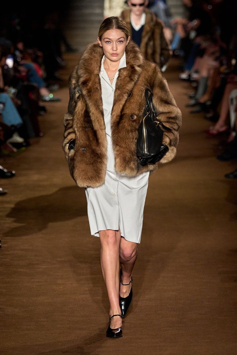 Miu Miu Fall/Winter 24 Collection childhood miuccia prada paris fashion week debut ready to wear runway show notes inspirations