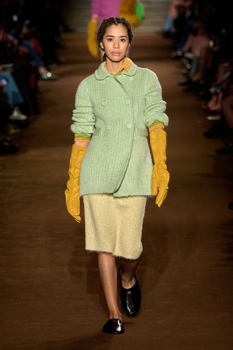 Miu Miu Fall/Winter 24 Collection childhood miuccia prada paris fashion week debut ready to wear runway show notes inspirations