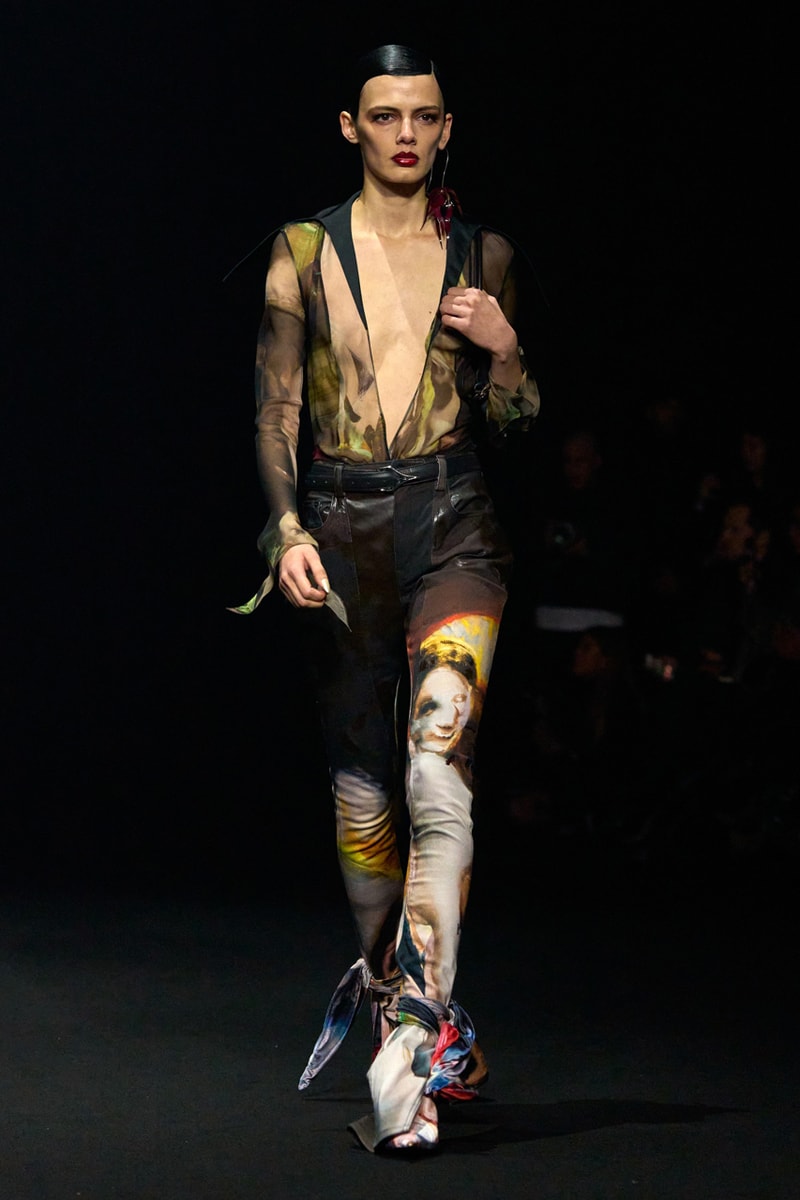 Mugler Fall/Winter 2024 Collection Paris Fashion Week FW24 Runway Images Casey Cadwallader