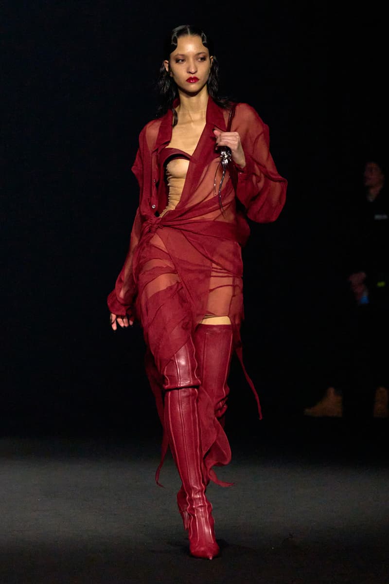 Mugler Fall/Winter 2024 Collection Paris Fashion Week FW24 Runway Images Casey Cadwallader