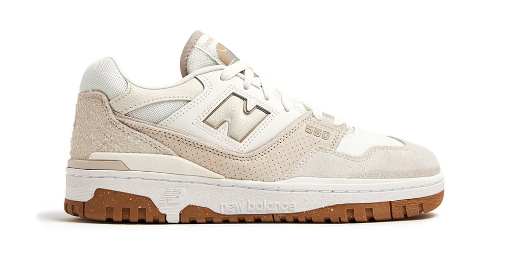 New Balance Dresses the 550 in "Beige Gum"