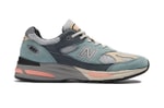 Official Look at the New Balance 991v2 "Silver Blue"