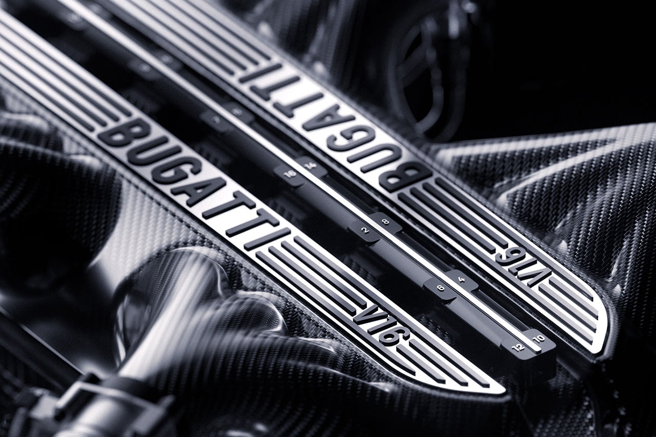 New Bugatti Hypercar V16 Hybrid Powertrain Info