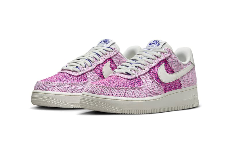 Nike Air Force 1 Low Woven Together HF5128-902 Release Info