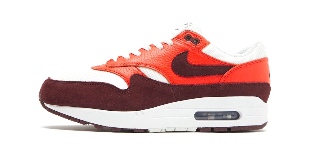 Nike Air Max 1 "Burgundy Crush/Picante Red" Readies for Summer