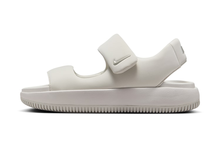 The Nike Calm Sandal Debuts in "Light Bone"