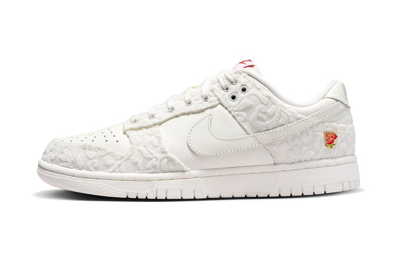 The Floral Heel Pin on the Nike Dunk Low Will Remind You to “Give Her Flowers”