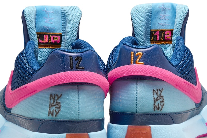 Nike Ja 1 "NY vs NY" Has an Early Summer Release Date FV1286-400 Court Blue/Hyper Pink-Aquarius Blue-Black-Bright Mandarin basketball swoosh ja morant shoes 