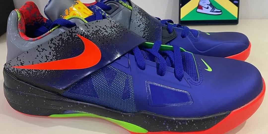 First Look at This Year's Nike KD 4 "Nerf"