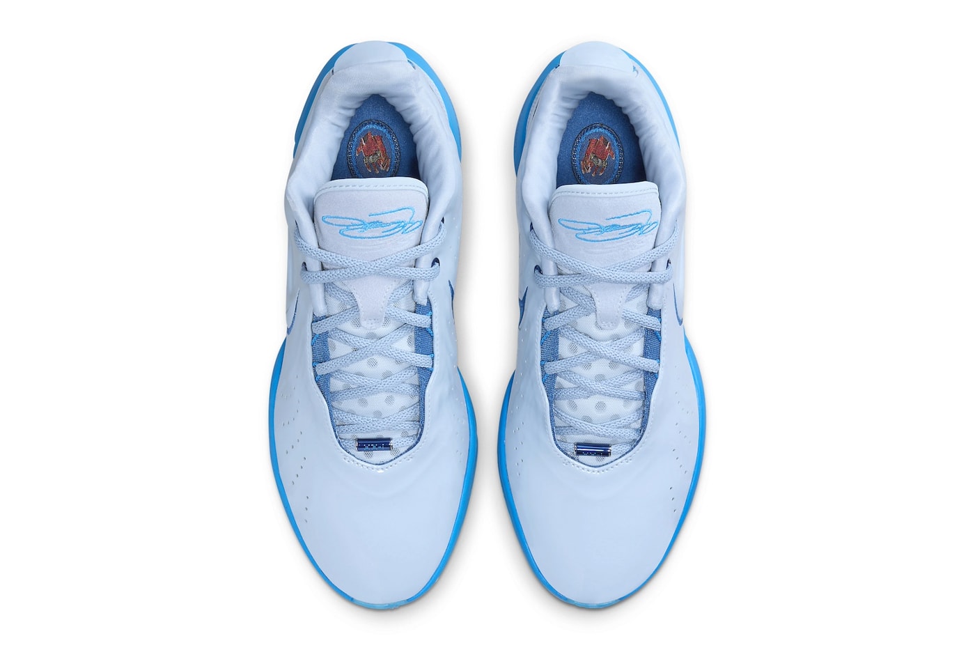 Official Look at the Nike LeBron 21 "Blue Diver" FQ4052-400 lebron james king basketball los angeles laker nba shoes all blue leather Light Armory Blue/Court Blue-Blue Hero
