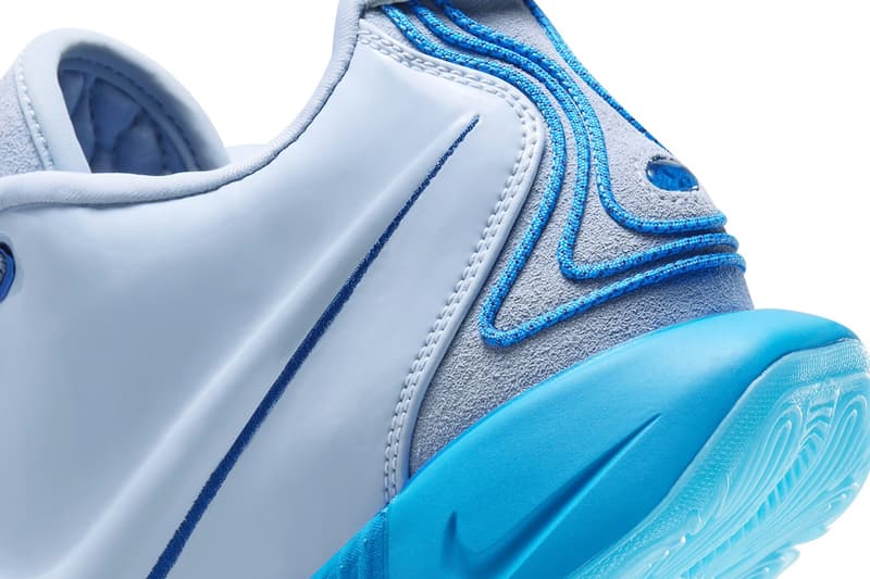 Official Look at the Nike LeBron 21 "Blue Diver" FQ4052-400 lebron james king basketball los angeles laker nba shoes all blue leather Light Armory Blue/Court Blue-Blue Hero