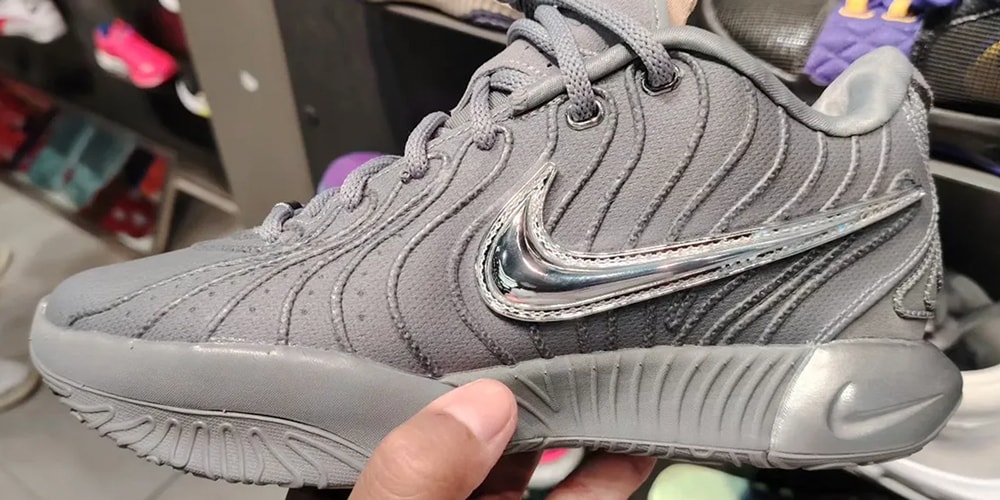 First Look at Nike LeBron 21 "Cool Grey"