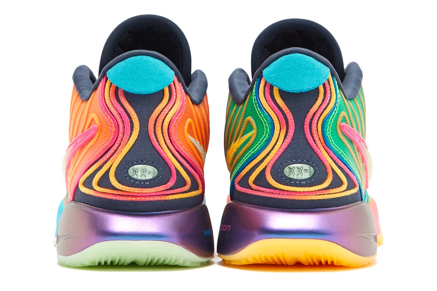 Take a Look at the Nike LeBron 21 "Multi-Color" HF5353-400 king james basksetbal llos angeles lakers shoes 