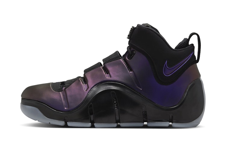 Official Look at the Nike LeBron 4 "Eggplant"