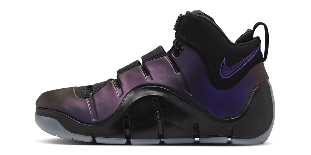 Official Look at the Nike LeBron 4 "Eggplant"