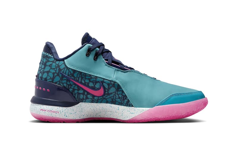 Nike LeBron NXXT Gen AMPD "South Beach" Pays Homage to King James' Miami Era FJ1566-300 Release info 