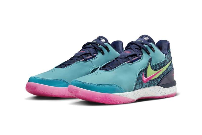 Nike LeBron NXXT Gen AMPD "South Beach" Pays Homage to King James' Miami Era FJ1566-300 Release info 