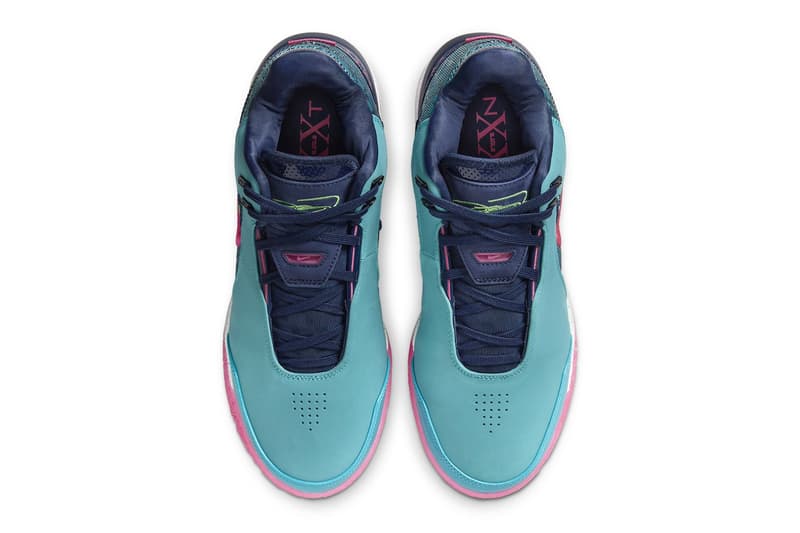 Nike LeBron NXXT Gen AMPD "South Beach" Pays Homage to King James' Miami Era FJ1566-300 Release info 