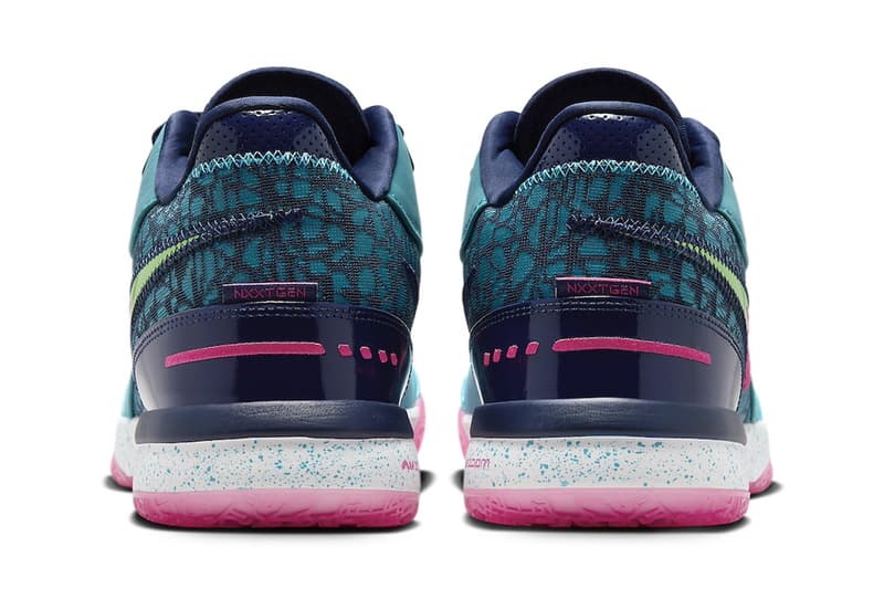 Nike LeBron NXXT Gen AMPD "South Beach" Pays Homage to King James' Miami Era FJ1566-300 Release info 