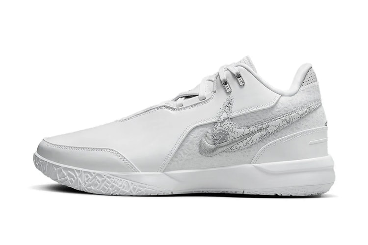 Nike Zoom LeBron NXXT Gen AMPD Arrives in a Clean "White/Silver"