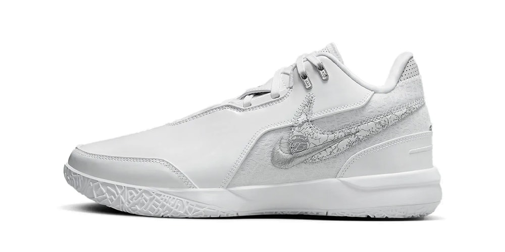 Nike Zoom LeBron NXXT Gen AMPD Arrives in a Clean "White/Silver"