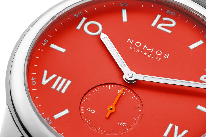 NOMOS Club Campus Nonstop Red Endless Blue 36mm 38mm Release Info